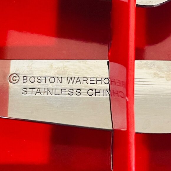 Boston Warehouse Stainless Steel Holiday Spreader Set - Picture 2 of 6